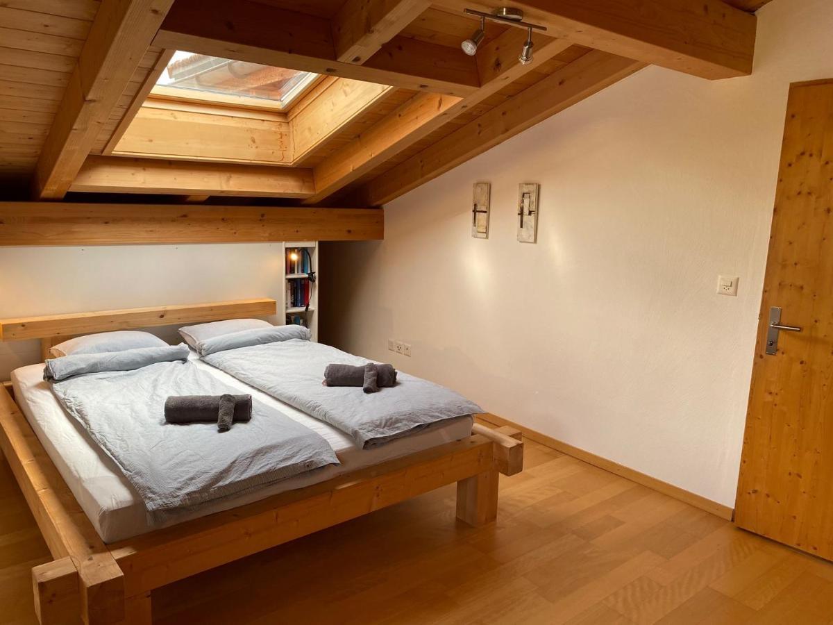Apartament Attic In The Alps Luzein Zewnętrze zdjęcie