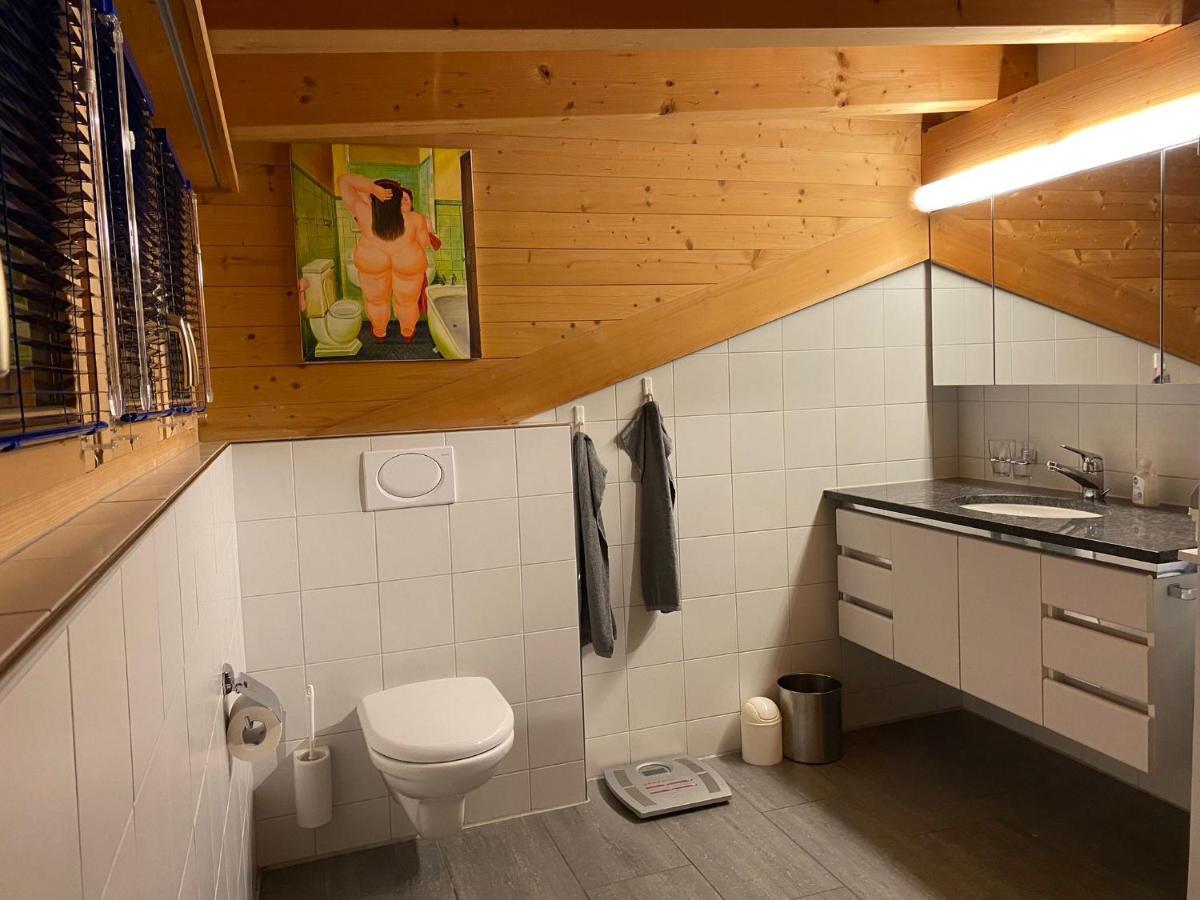 Apartament Attic In The Alps Luzein Zewnętrze zdjęcie