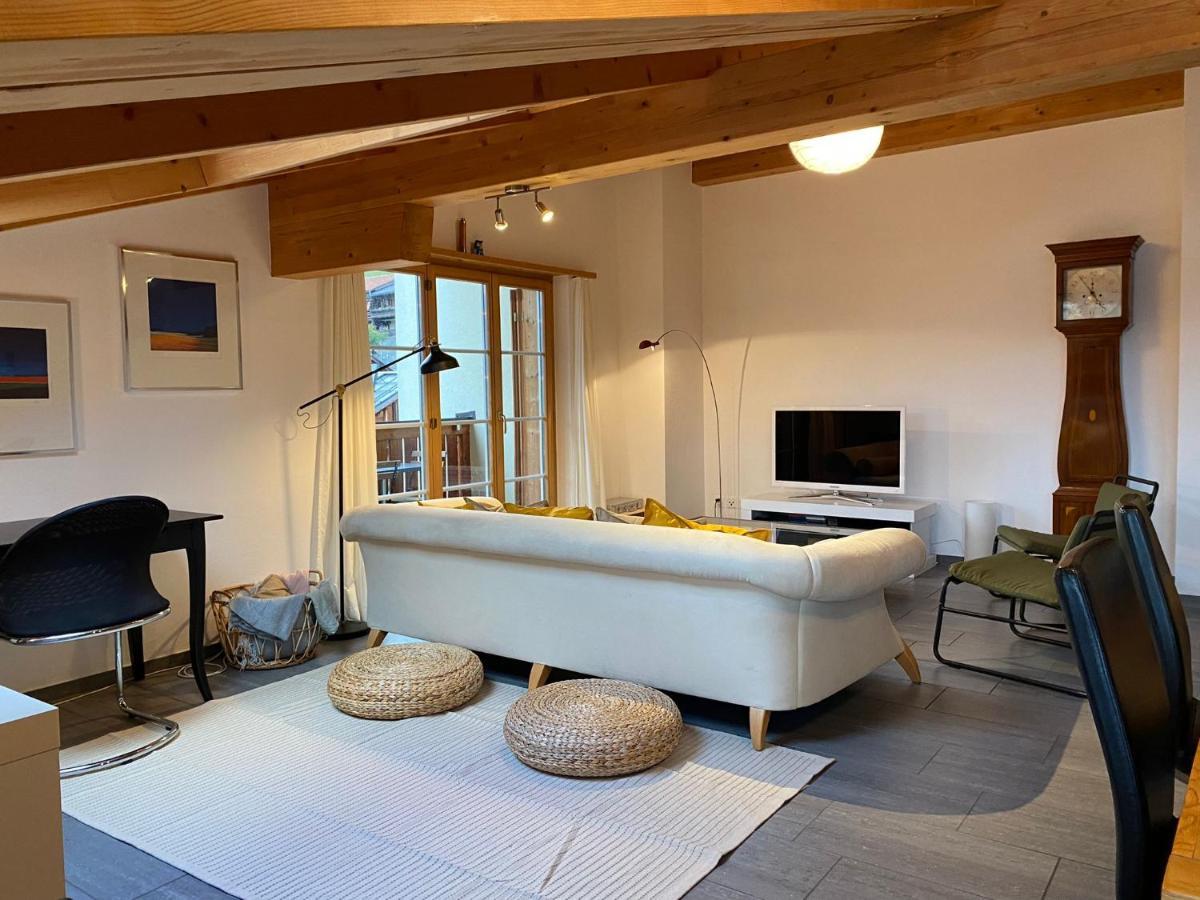 Apartament Attic In The Alps Luzein Zewnętrze zdjęcie